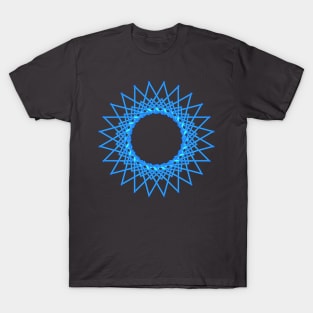 Modern circular geometric design T-Shirt